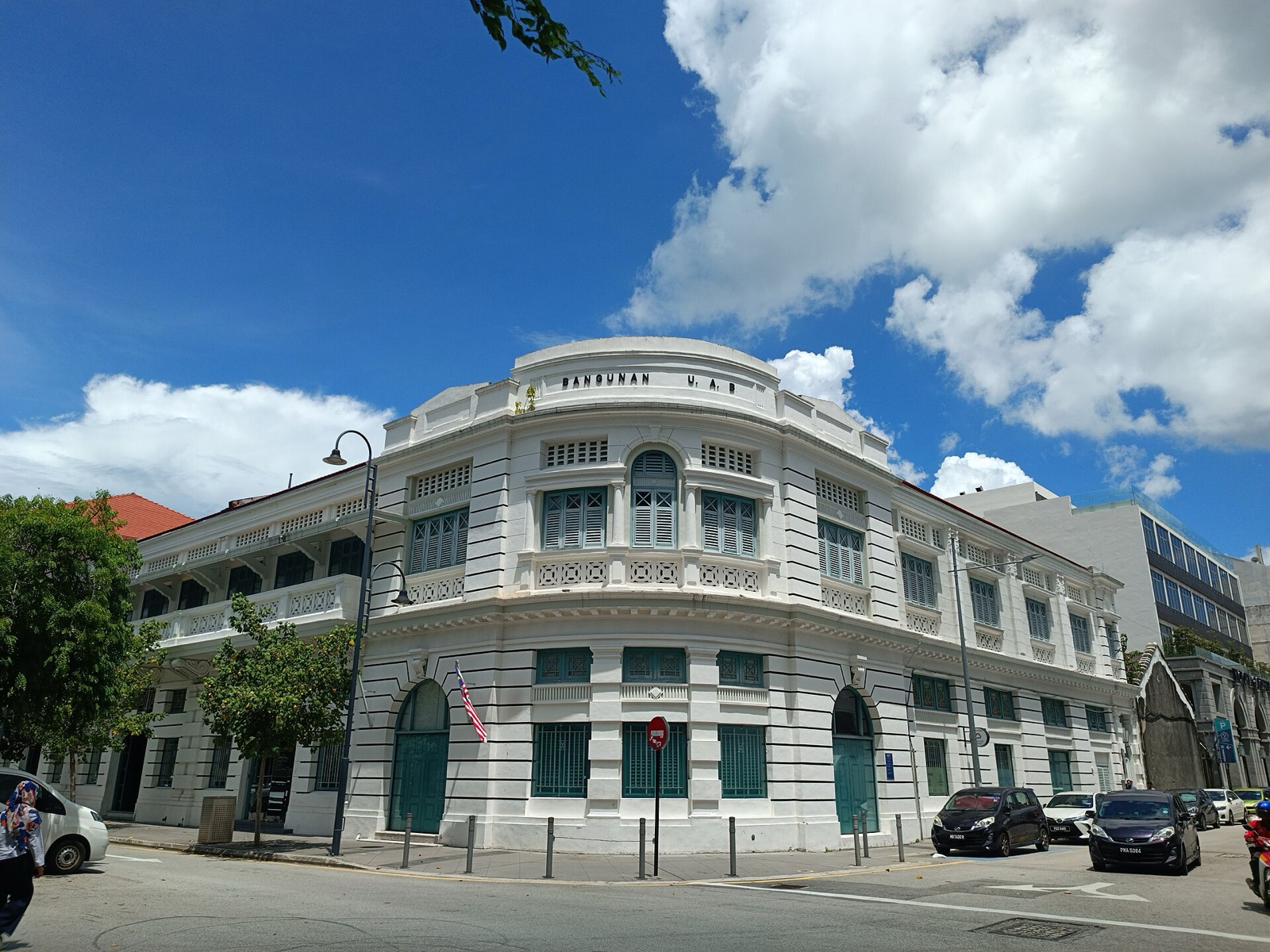 Bangunan U.A.B. in George Town, one of the two festival venues.