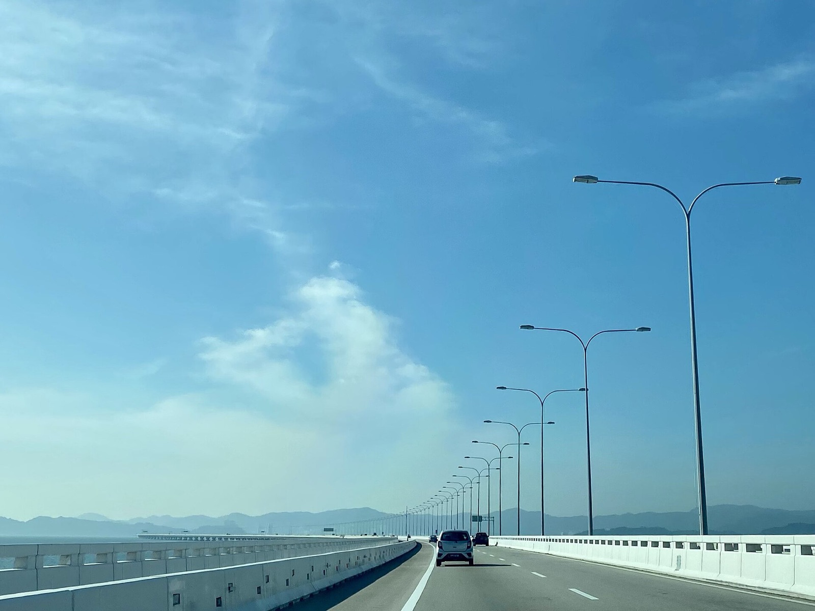 The Second Penang Bridge, the route of the Penang Bridge International Marathon.