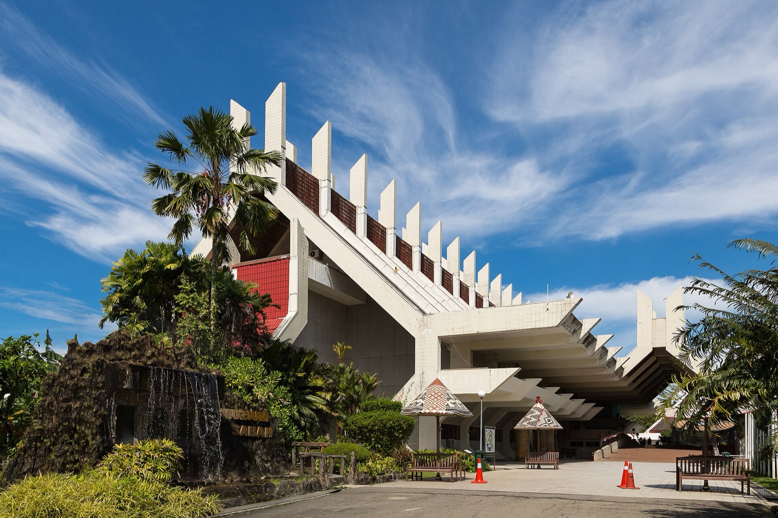The Sabah Museum building in Kota Kinabalu.