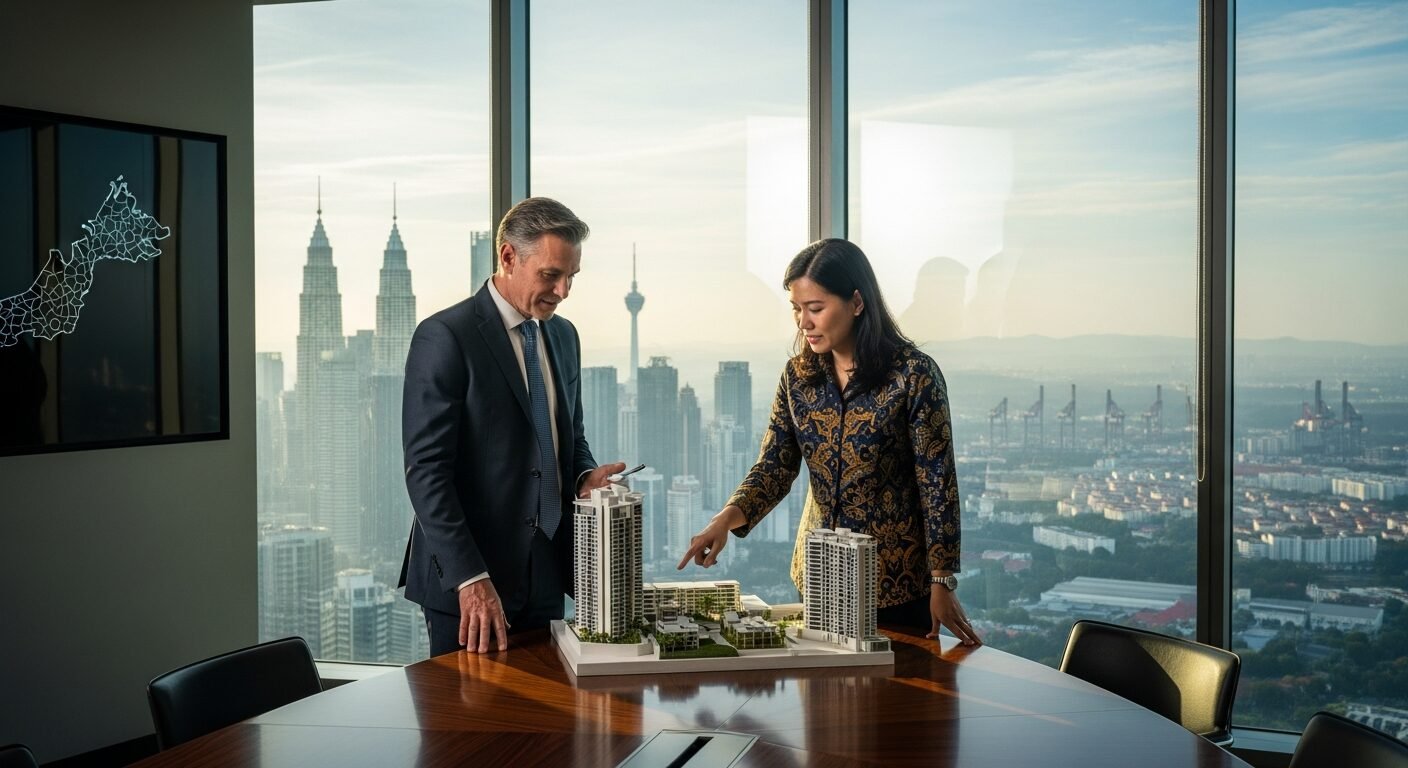 Physical real estate investment Malaysia guide for high net worth investors showing premium property portfolio strategies