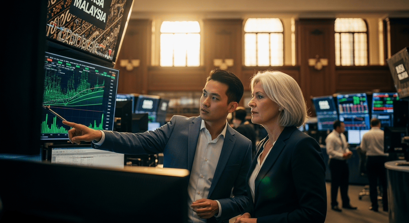 Professional illustration depicting Malaysian REIT Dividends Historical Yields Analysis for 2020-2025, showing financial data trends.